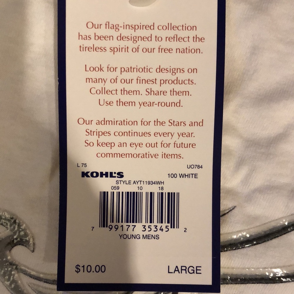 🇺🇸PATRIOTIC TEE - EAGLE, FLAG🇺🇸 - Picture 5 of 11